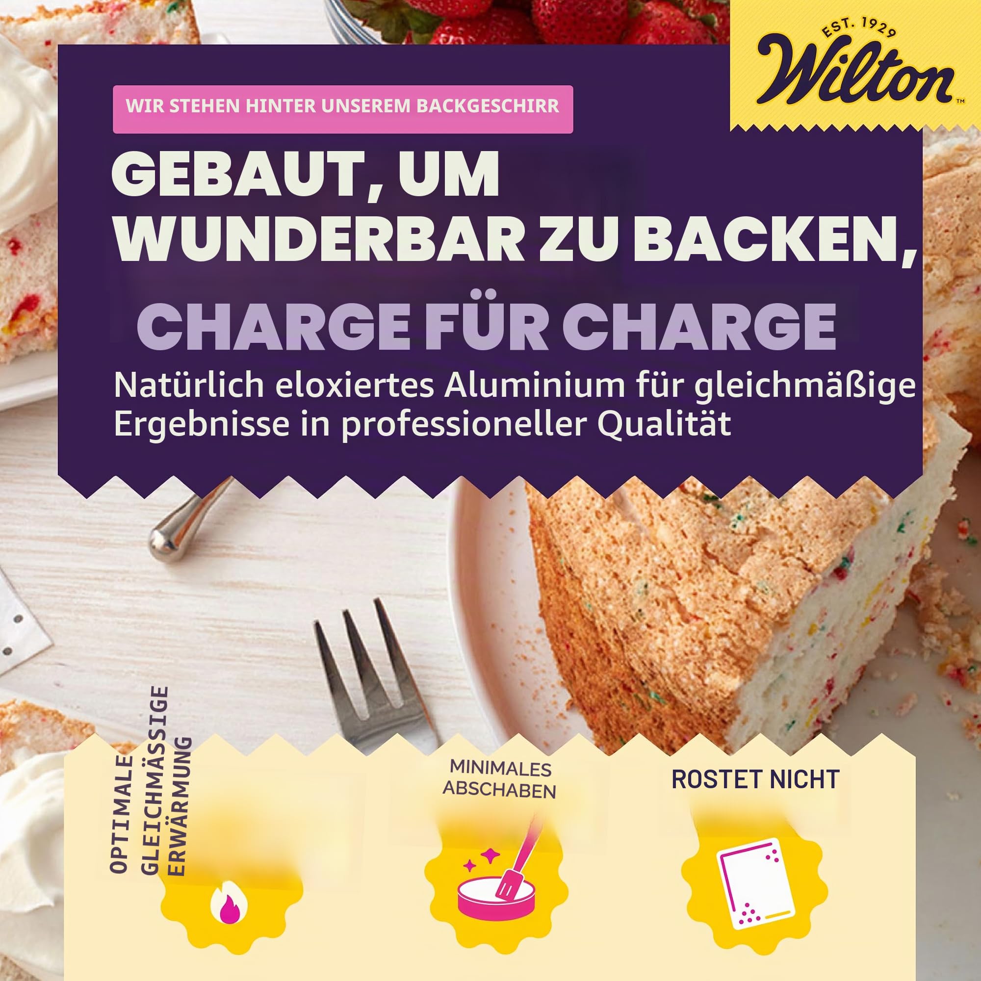 Wilton Engelskuchen-Röhrenform, 10-Zoll