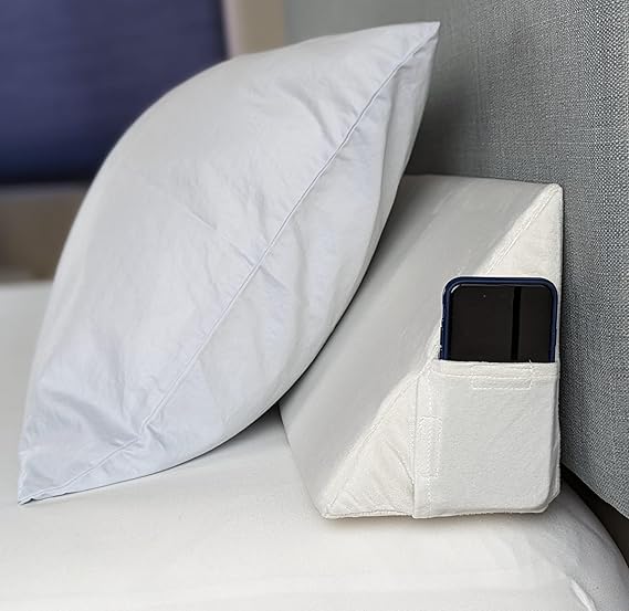 Insieme Queen Size Headboard Wedge Pillow MultiUse Bed