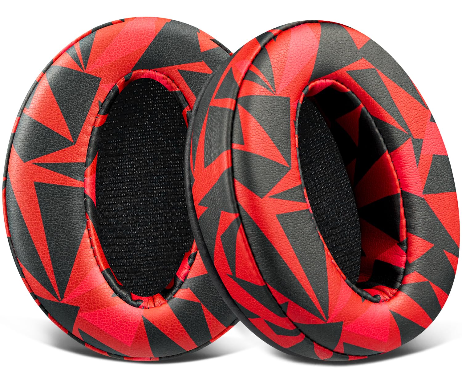 SOULWIT Ear Pads Cushions Replacement, Earpads for Sennheiser HD 4.50BT, HD 4.50BTNC, HD 4.50SE, HD 4.40BT, HD 4.30G, HD 4.20S, HD 458BT, HD 450, HD 450BT, HD 400S, HD 350BT - HD4.50 PL Red Storm-image-34