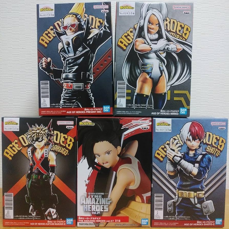僕のヒーローアカデミア フィギュアセット (爆豪勝己、プレゼント