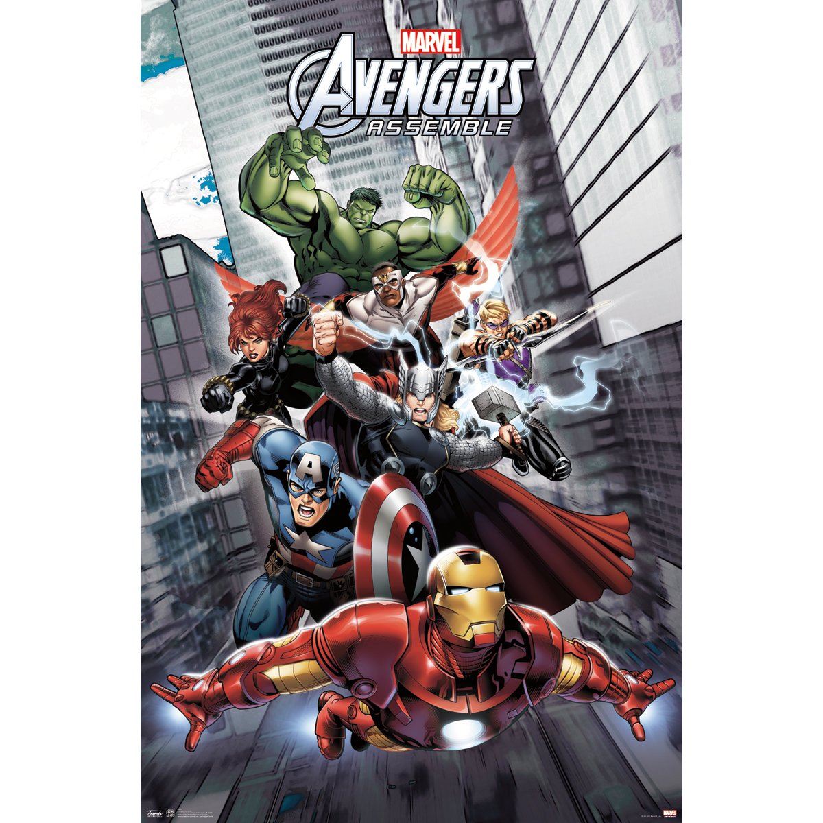 Trends (22x34) Avengers Assemble Comics Poster [Kitchen]