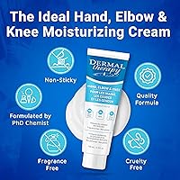 Vista 2 de Dermal Therapy Crema de manos para codos y rodillas con 15% de urea y 6% AHA, hidrata y exfolia profundamente la piel seca y agrietada en manos
