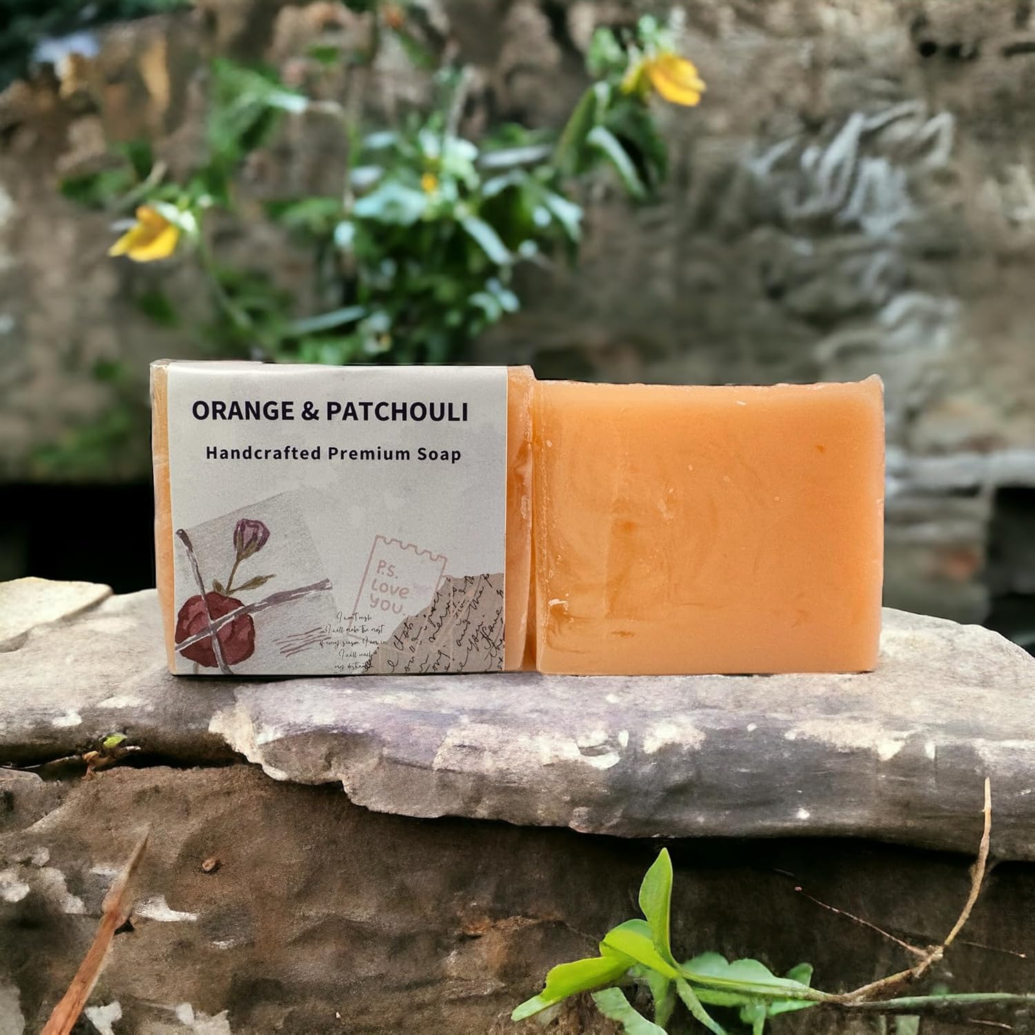 Buy Soaps & Blends Premium Orange and Patchouli Soap Patchouli
