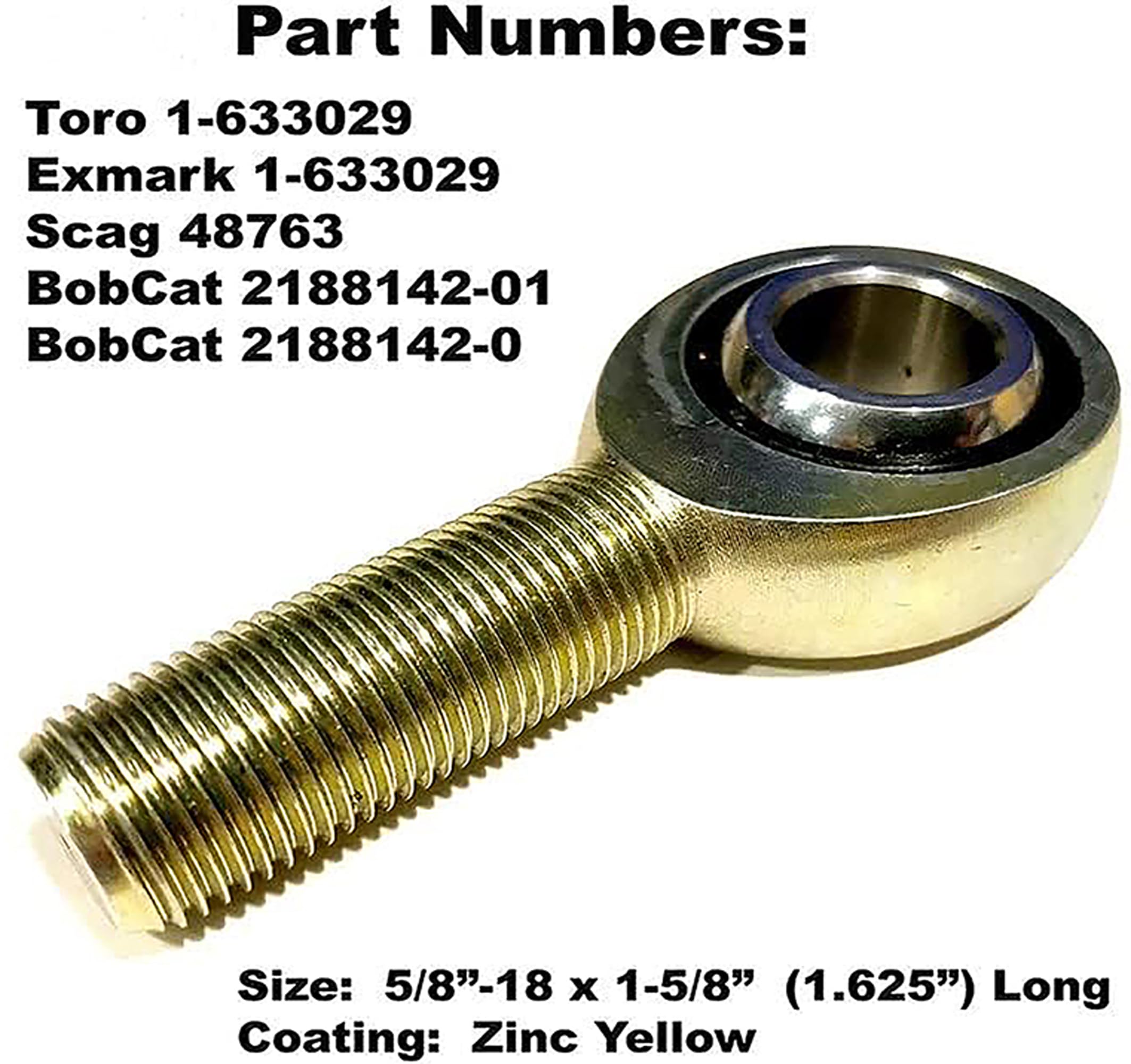 AMK⭐︎ Amazon.com: 2 Pack - Ball Joint Rod End 5/8