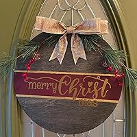 Vista 4 de 20 discos de madera de 12 pulgadas para manualidades, círculo de madera sin terminar, recortes redondos de madera para manualidades, pintura, puerta