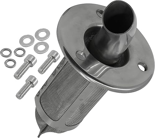 Miniatura 3 de Caltric Salida de tubo de silenciador compatible con Yamaha Grizzly 350 YFM350 4x4 2007-2014