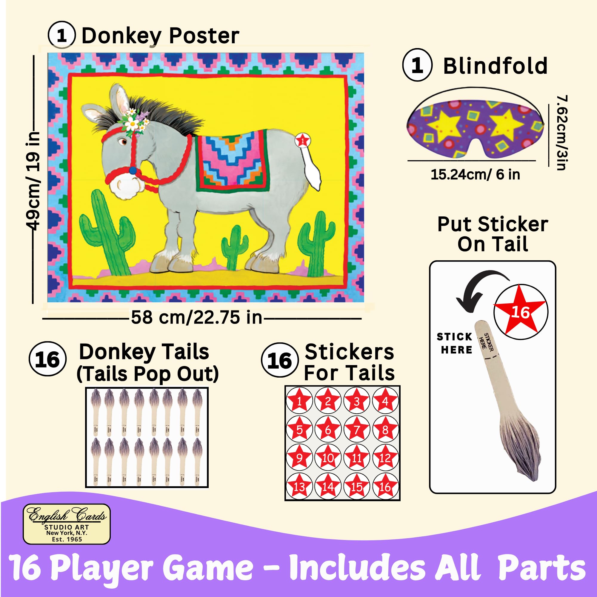 amazon-com-pin-the-tail-on-the-donkey-game-for-kids-super-cute-fun-design-makers-since-1965-reusable-stickers-poster-blindfold-add-to-your-birthday-party-decorations-party-supplies for Pin The Tail On The Donkey Free Printable Amazon.com: Pin The Tail On The Donkey Game For Kids - Super Cute & Fun Design! Makers Since 1965. Reusable Stickers, Poster & Blindfold. Add To Your Birthday Party Decorations, Party Supplies for Pin The Tail On The Donkey Free Printable
