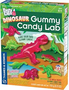 Thames & Kosmos Dinosaur Gummy Candy Lab - STEM Experiment Kit for Kids