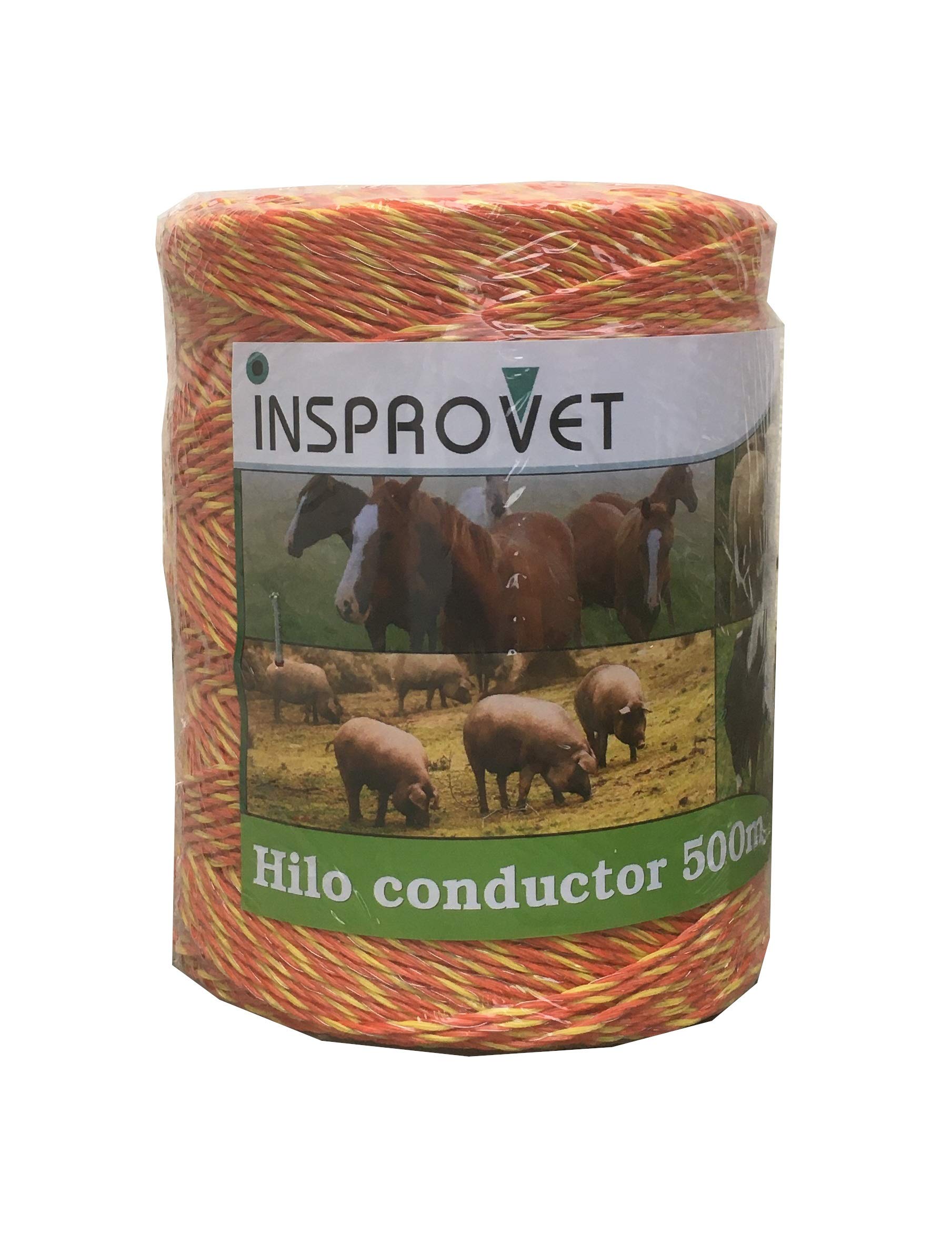 Hilo Pastor Conductor Electrificador para Cercados y Vallas, Apto para Vacas,Caballos, Ovejas... (500 metros)