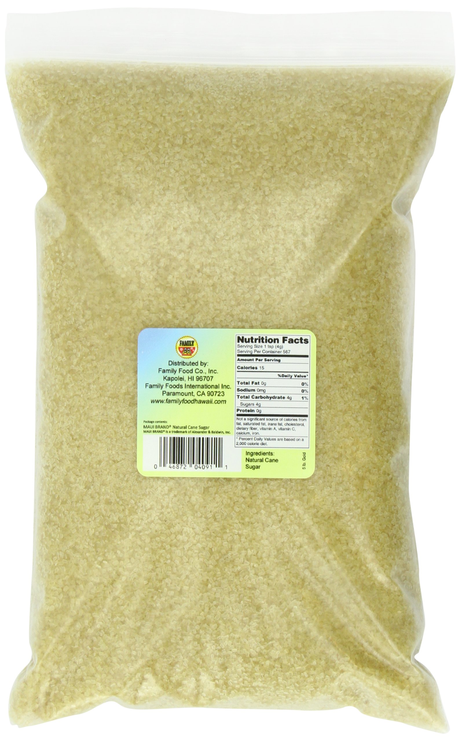 Family Premium white Cane Sugar 5 LB