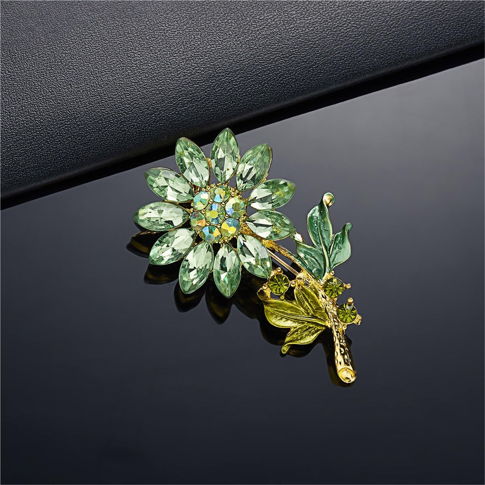 Alfileres De Cuello De Las Señoras 6 broches for mujer con forma de flor, for el cuello la camisa, for bodas