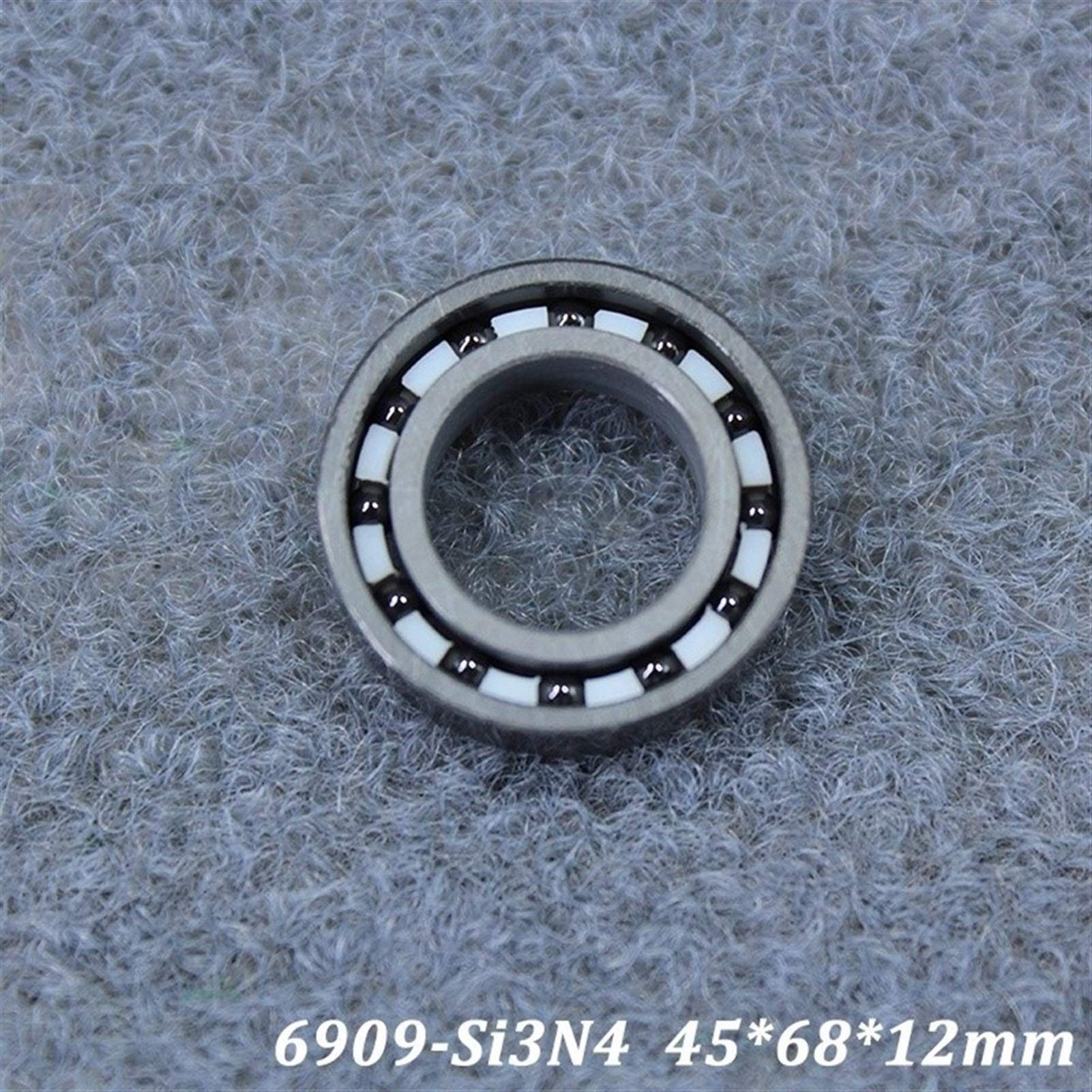 6909 Pełne łożysko ceramiczne Si3N4 - niemagnetyczne łożysko kulkowe 45x68x12mm