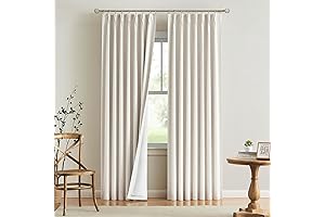 Vision Home French Pleated Curtains: Transform Your Space with Elegance