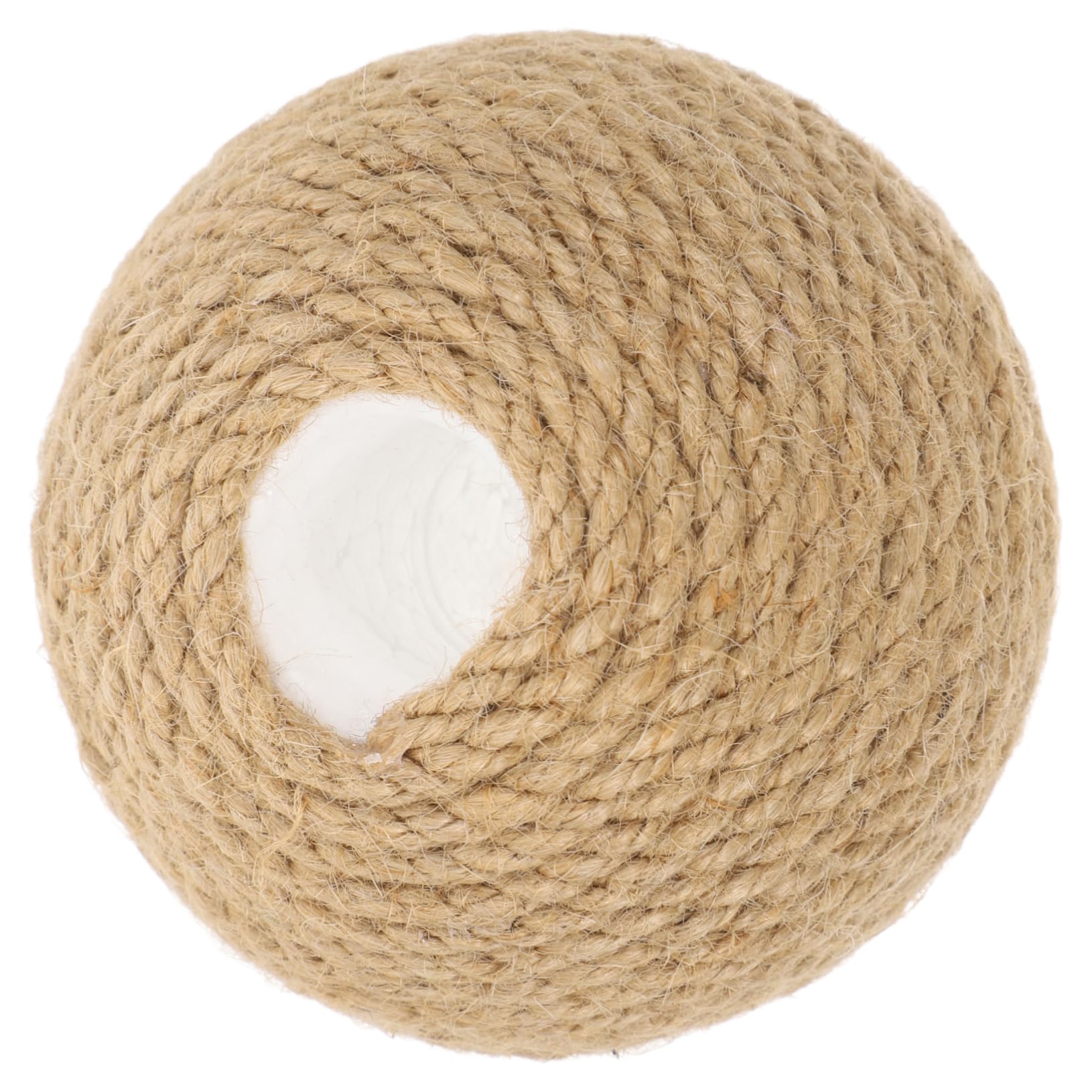 Abaodam Cat Ball for Interactive Play Sisal Rope Scratching Ball for Cats Chew Resistant and Durable for Indoor Kittens Promotes Active Fun and Claw Maintenance