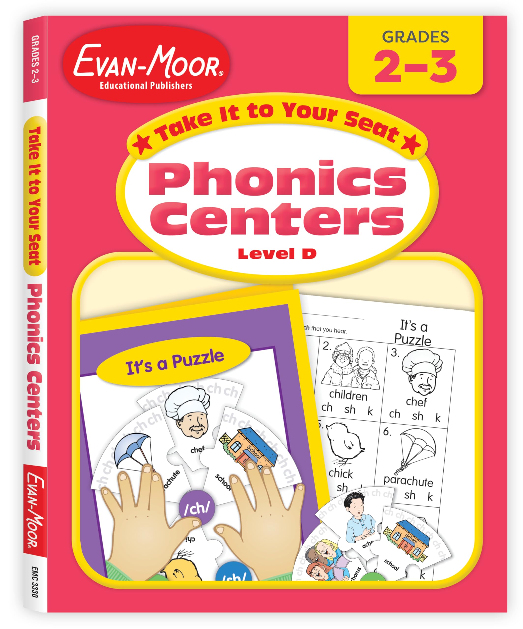 Take It to Your Seat Phonics Centers, Grades 2-3