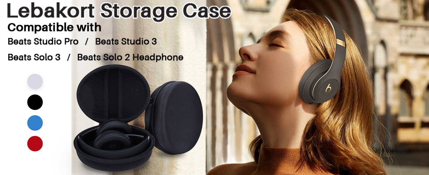 Amazon.com: Lebakort Hard Carry Case Compatible with Beats Studio