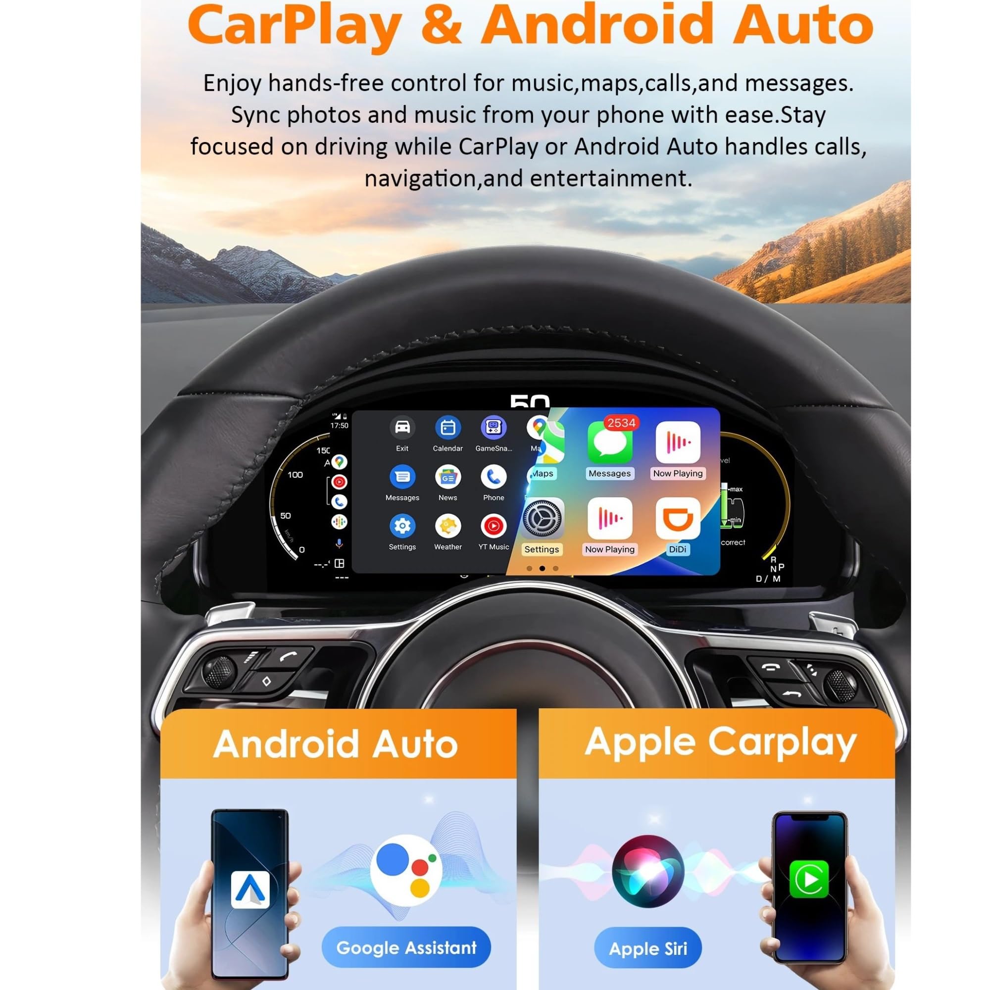 Pantalla para Coche para Cayenne 2011-2017