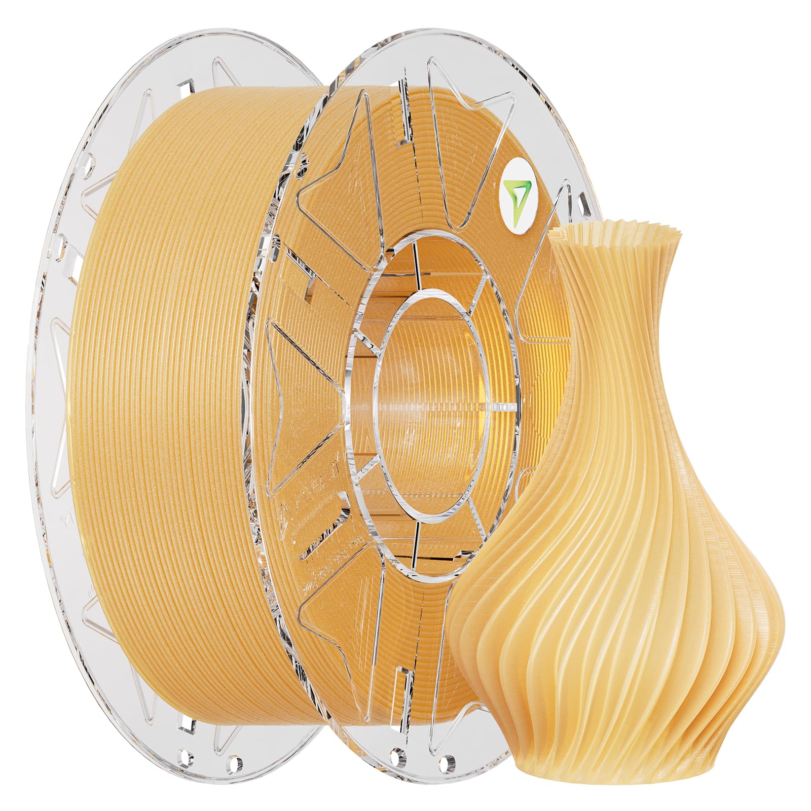 Creality Galaxy PLA 1KG,Stardust Yellow,1-Pack