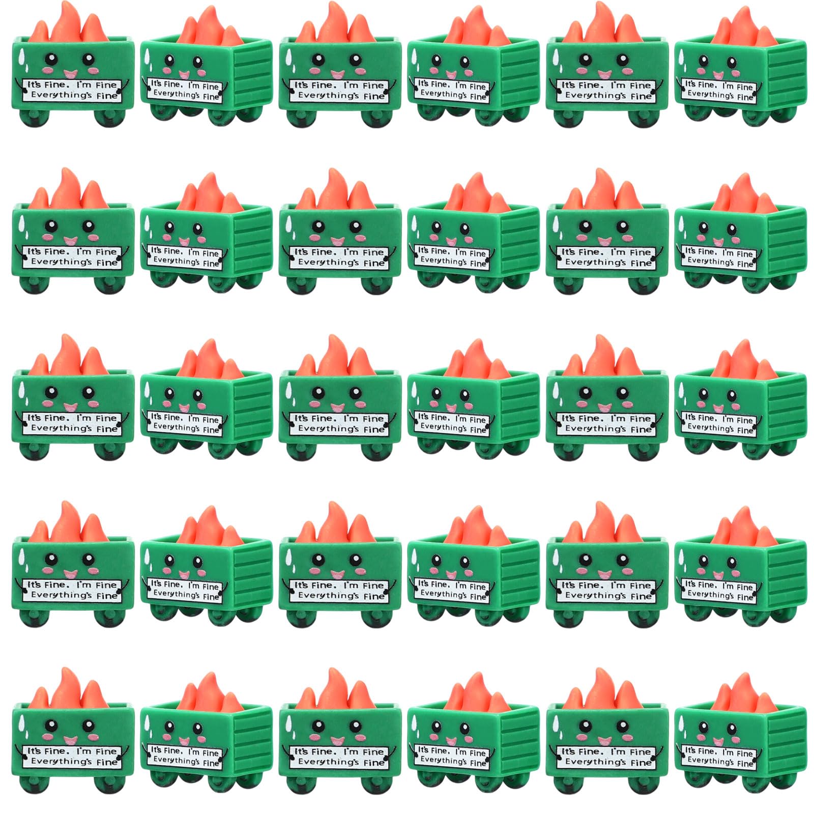 Arrowbash Funny Resin Dumpster Trash Shape Gift Fine Sign Emotional Desk Accessories Team Employee Appreciation Gift for Valentine Office Coworker