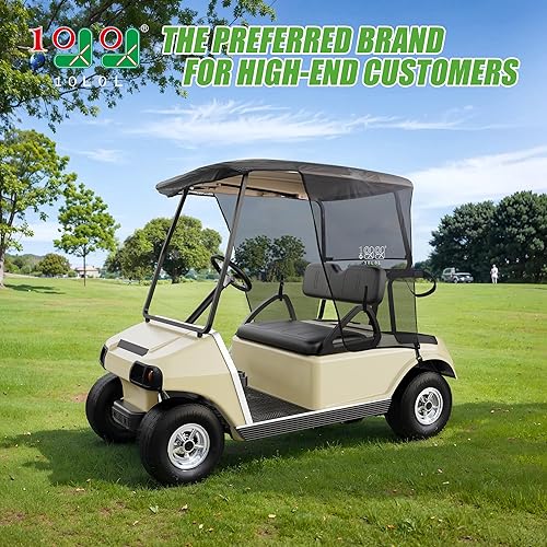 Miniatura 2 de 10L0L Parasol para carrito de golf para Club Car DS Precedent y EZGO TXT RXV, resistente al calor UV