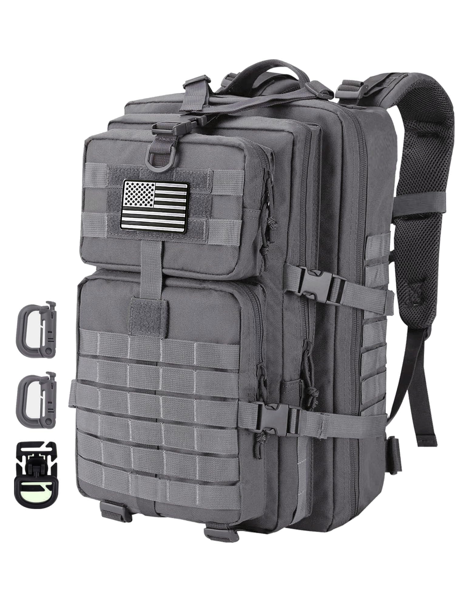 Hannibal Tactical MOLLE Assault Pack, Tactical Backpack Military Army Camping Rucksack, 3-Day Pack โ image 1