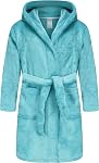 Kids Robe Boys Hooded Fleece Sleep Robe Girls Soft Bathrobe