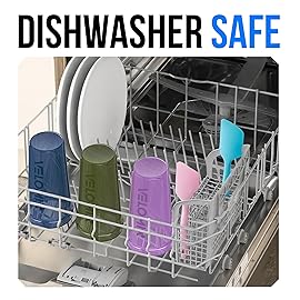 VELOMIX -6 PACK- 28 oz Protein Shaker Bottle for Protein Mixes - 6x Wire Whisk | Leak Proof Shaker Cups for Protein Shakes | Protein Shaker Bottle Pack | Protein Shake Cup (Dynamic Fuel Series)