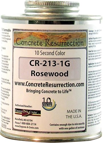 Miniatura 7 de El tinte para hormigón Ten Second Color (TSC) hace 1 galón de grado profesional y fácil de usar. Tinte de cemento semitransparente. Se seca en