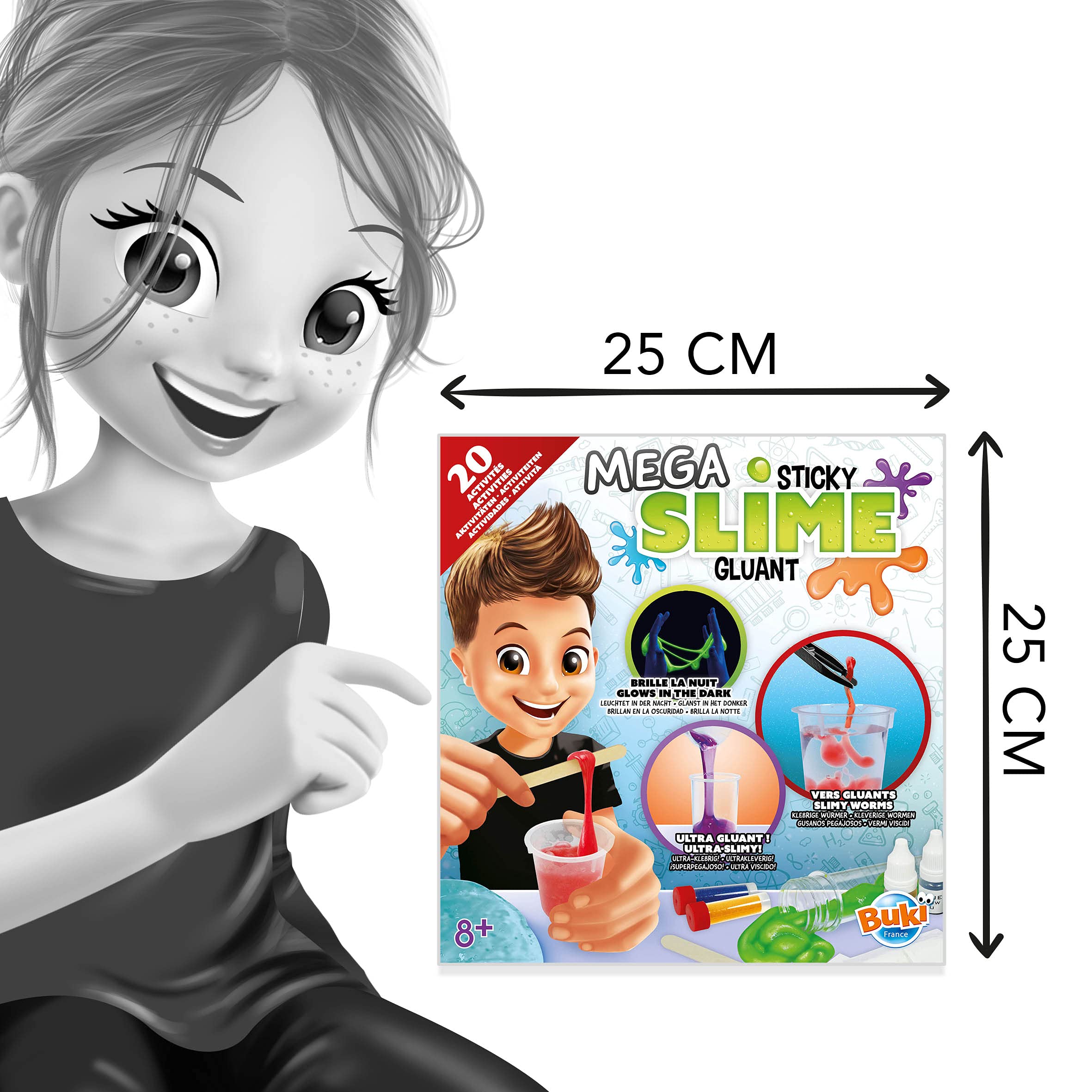 BUKI 2160 - Mega Sticky Slime