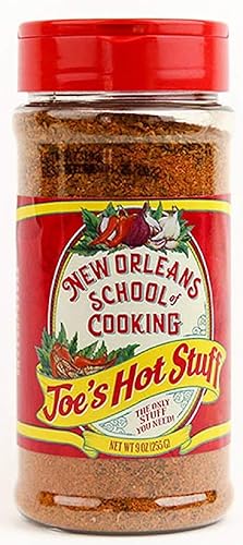 Condimento Joe's Hot Stuff de Nueva Orleans, 9 onzas