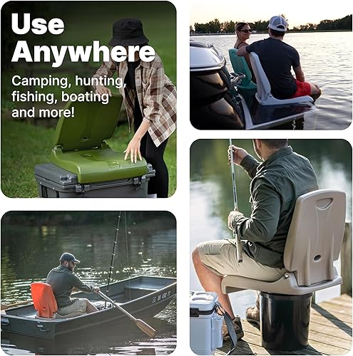 Miniatura 2 de Step2 Asiento plegable para adultos, silla portátil para exteriores para piscina, portón trasero, campamento, eventos deportivos, picnic y silla de