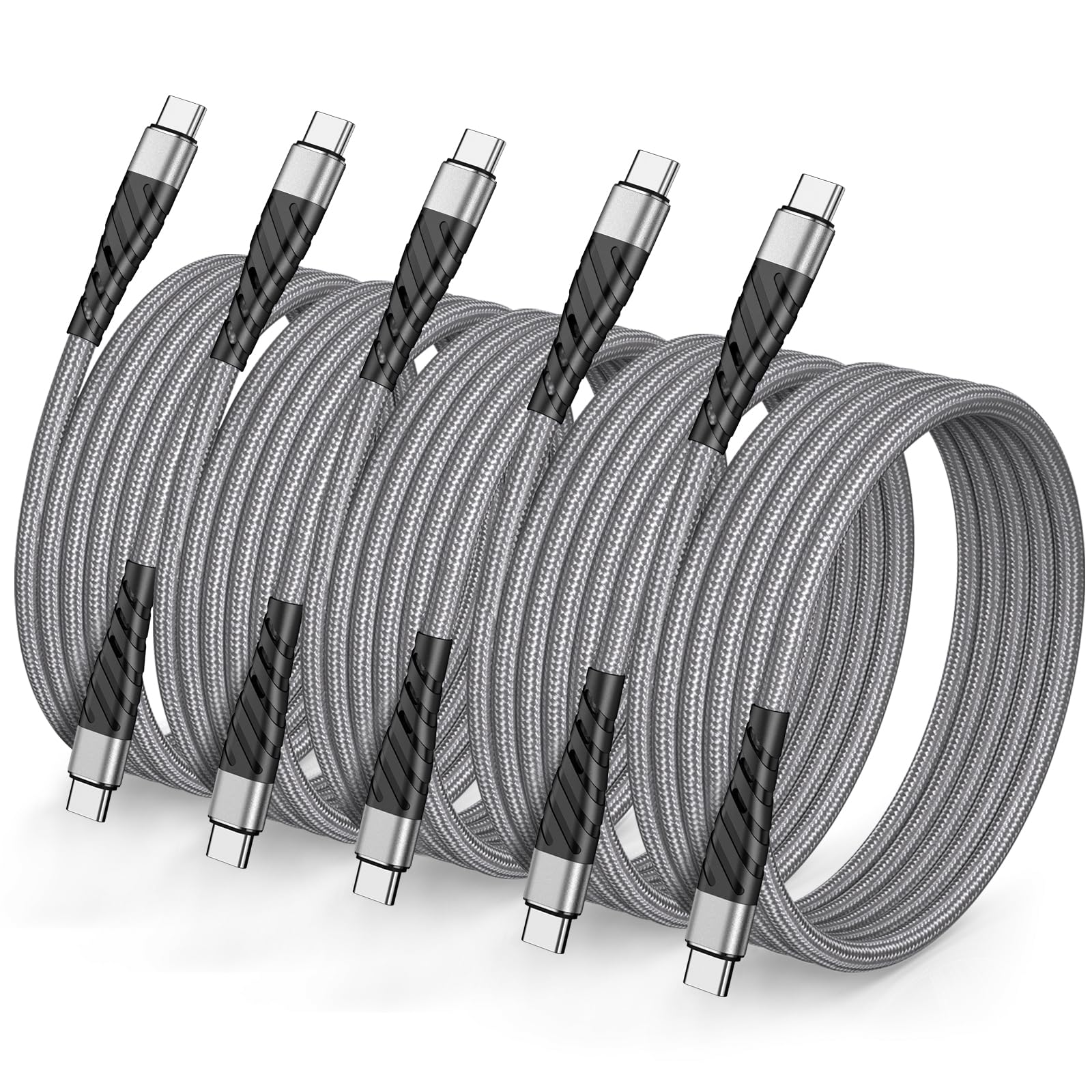 USB C Cable,Compatible with iPhone 17/16/15 Charger Fast Charging,Type C to C 100W Fast Charging Cable,USB C to USB C Cable 2.0 for Phone 16/15 Pro