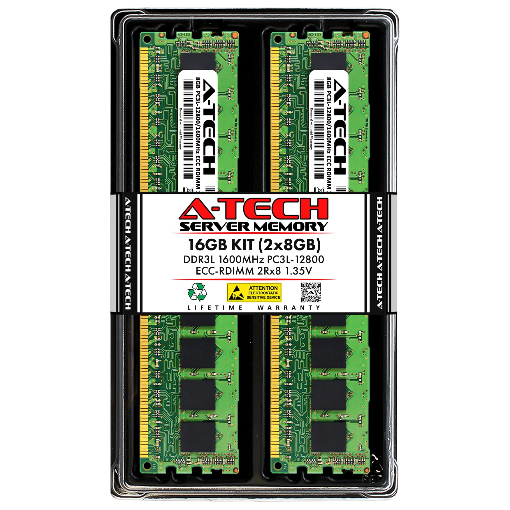 Amazon.co.jp: A-Tech 16GB キット (2x8GB) DDR3/DDR3L 1600MHz PC3L