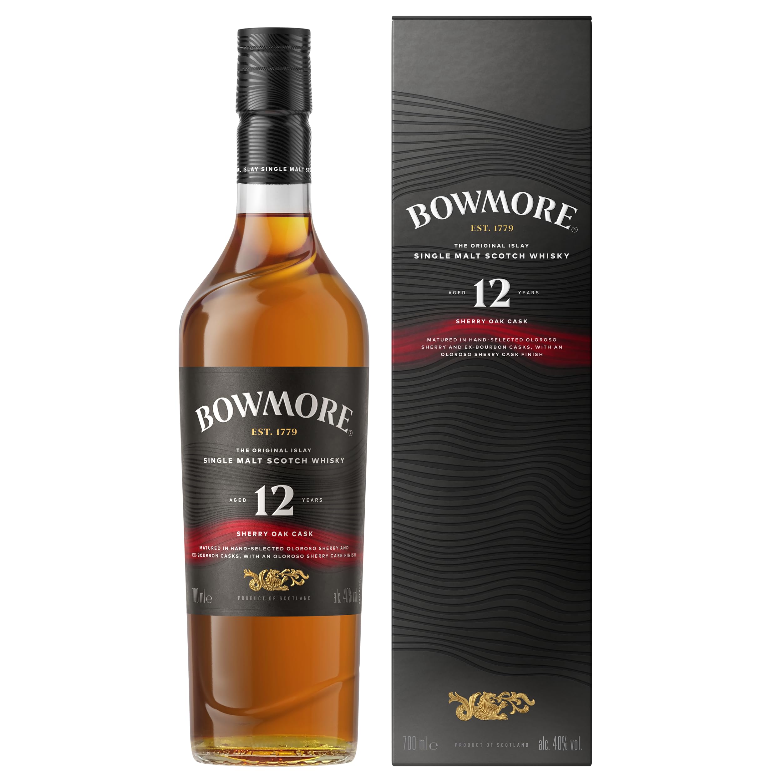 Amazon.co.jp: ボウモア シェリー 12年 [シングルモルト ウイスキー