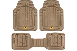 Cat ToughRide Heavy-Duty Beige Floor Mats