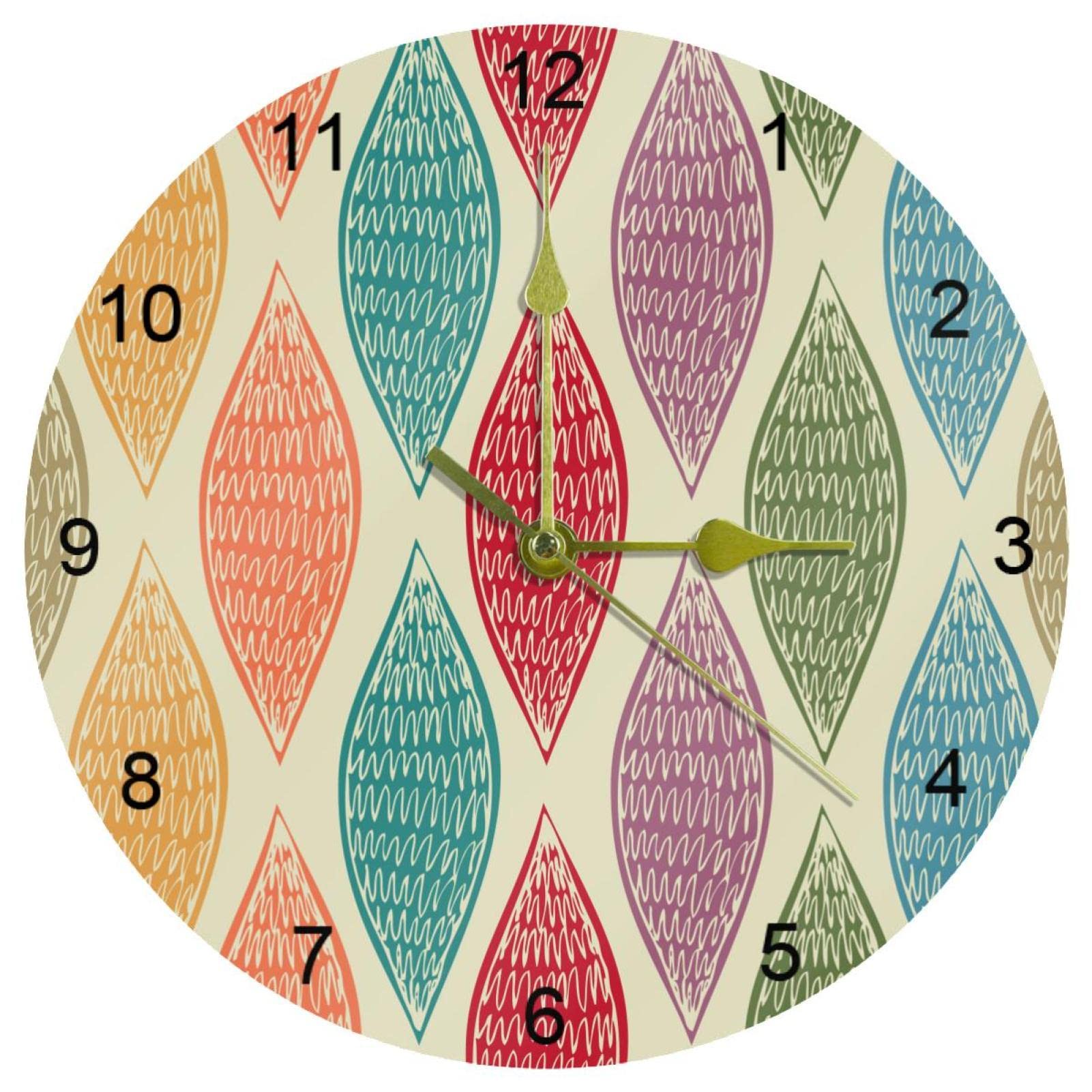 Horloge murale silencieuse pour supprimer le tic-tac