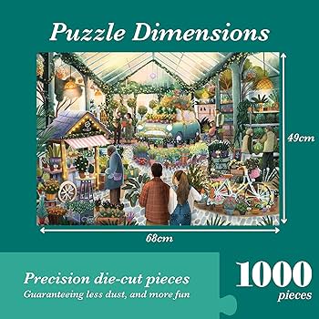 Jumbo, Falcon Contemporary - Plant Gang, Jigsaw Puzzles For Adults, 1000 Piece