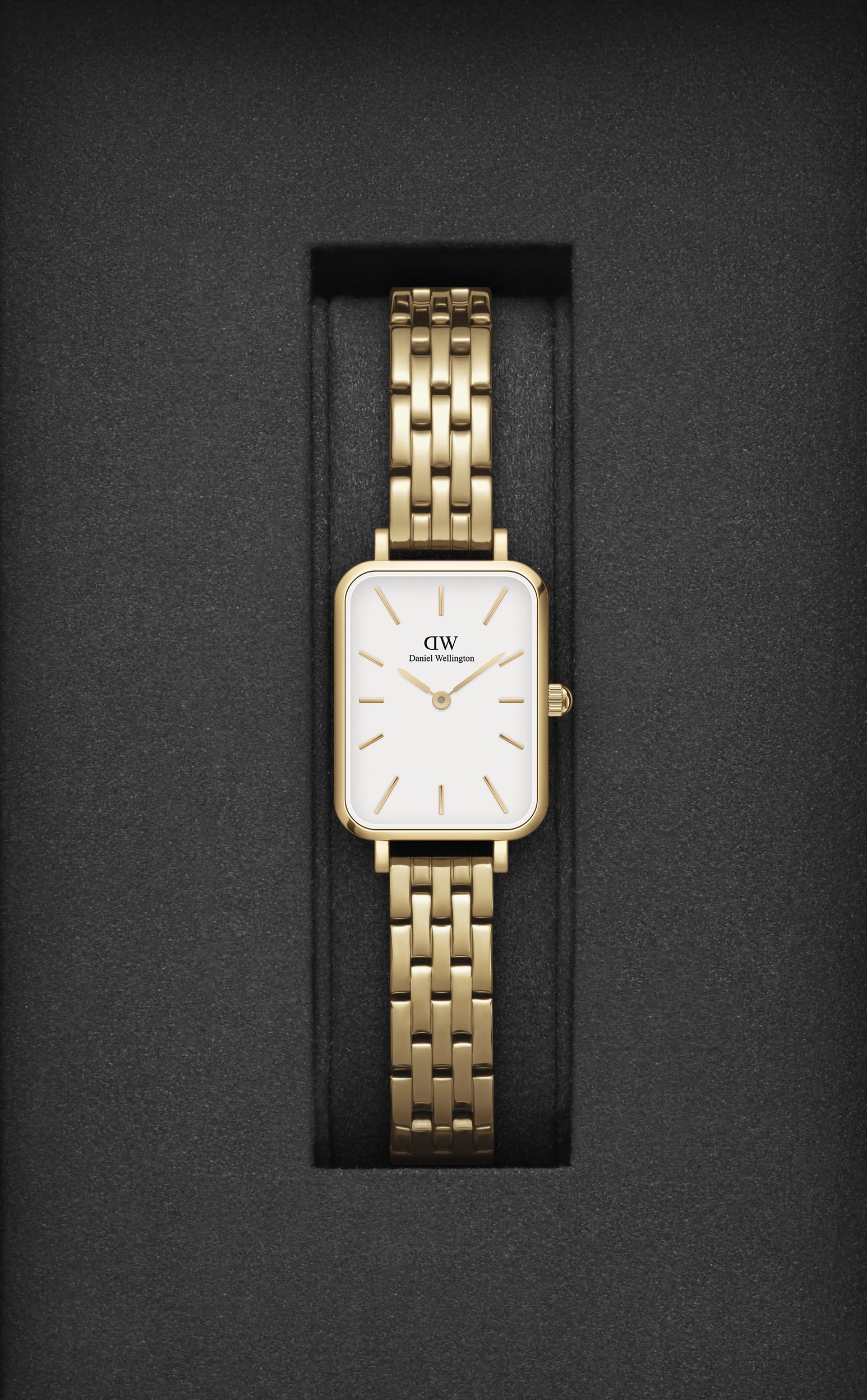 Daniel Wellington Zegarki damskie analogowe kwarcowe 32023976, biały, 20x26, bransoletka