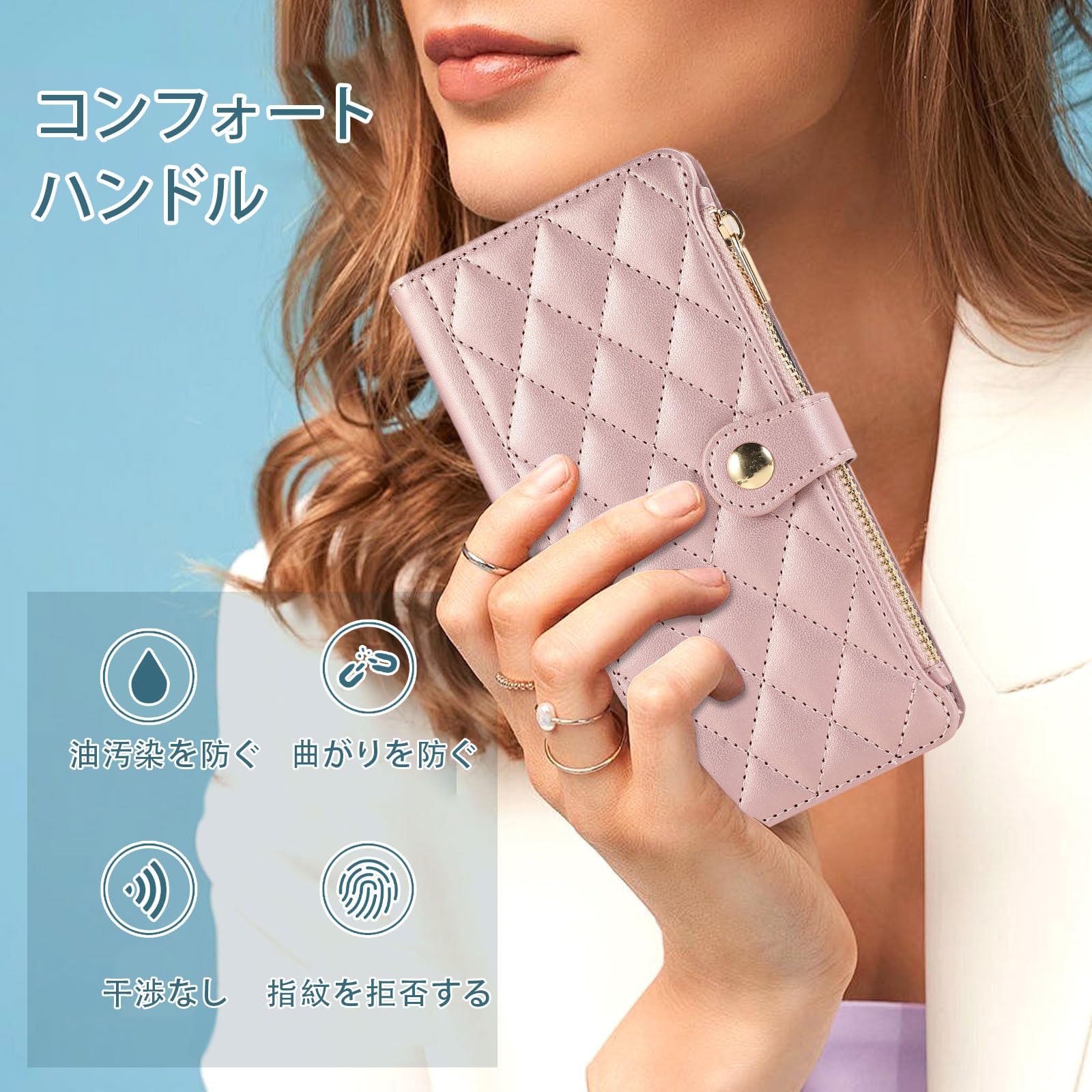 Amazon.co.jp: 京セラ かんたんスマホ3 A205KC ケース 手帳型 かんたん