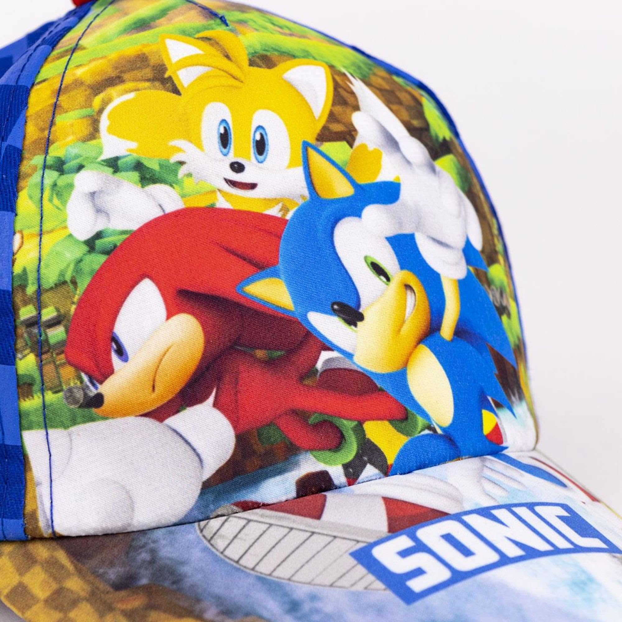 CERDÁ Life'S Little Moments Gorra Visera Curva Sonic - Gorra con Visera Curva de Sonic Unisex bebé