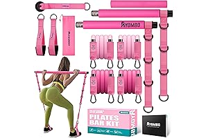Resistance Band Pilates Bar Kit: Versatile Home Workout Equipment