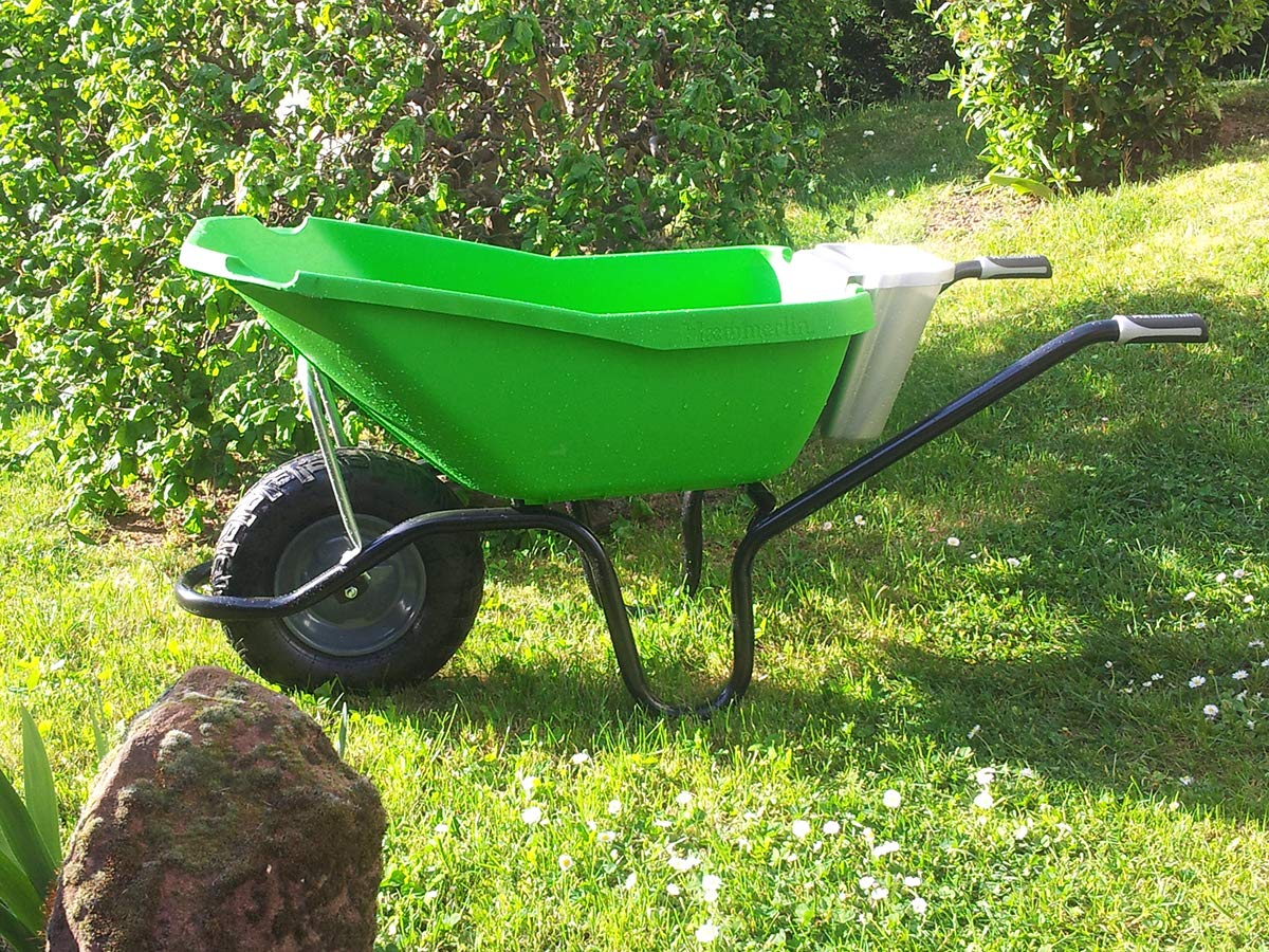 BROUETTE HAEMMERLIN POLYPRO Pick UP 110L Verte Roue GONFLÉE - 305122005