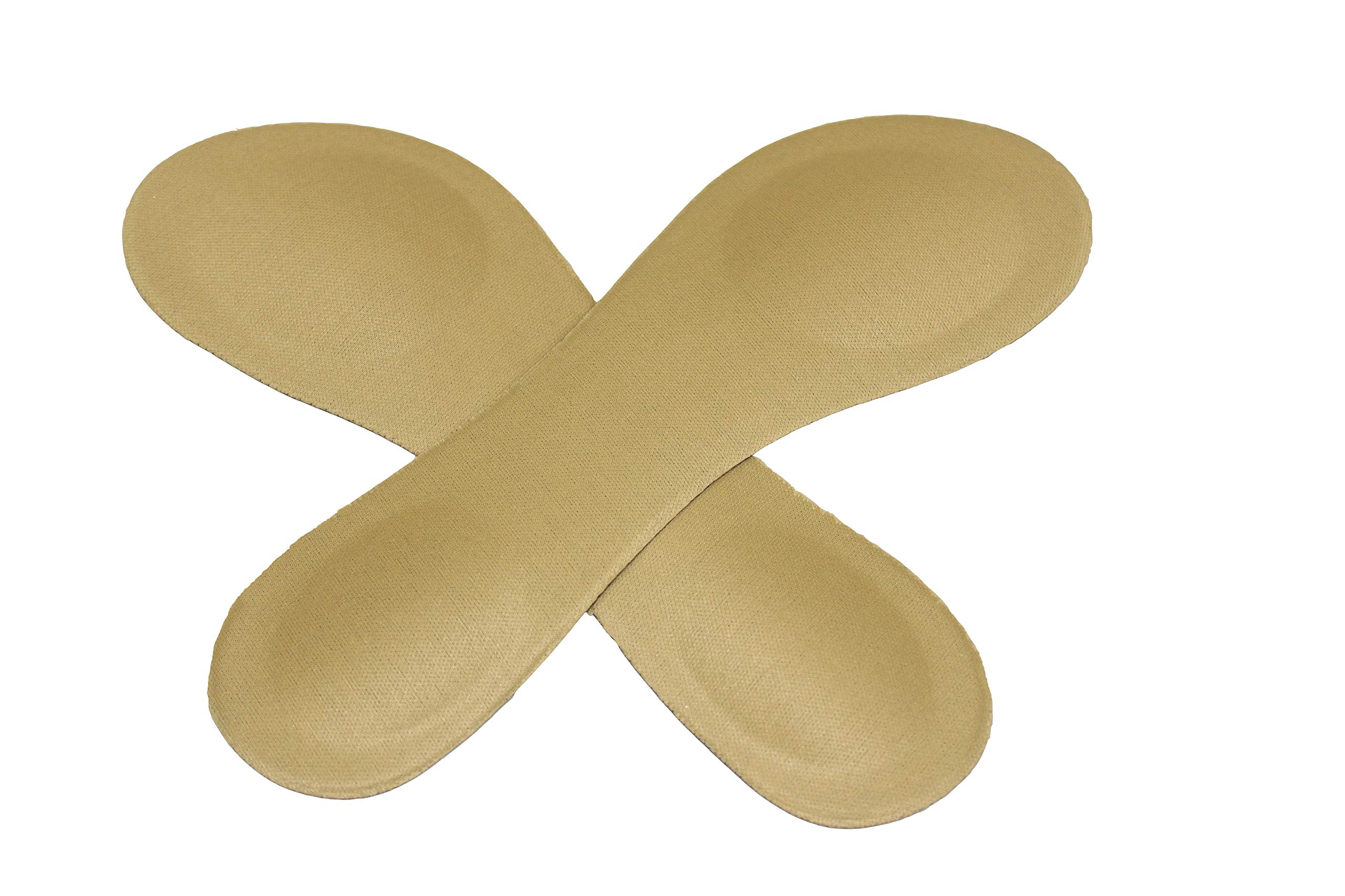 Happystep 3/4 Length Women Thin Shoe Insoles for High Heels, Pumps, Open Toes, Flats, and Sandals, Cushion for Heel and Ball of the Foot, Shock