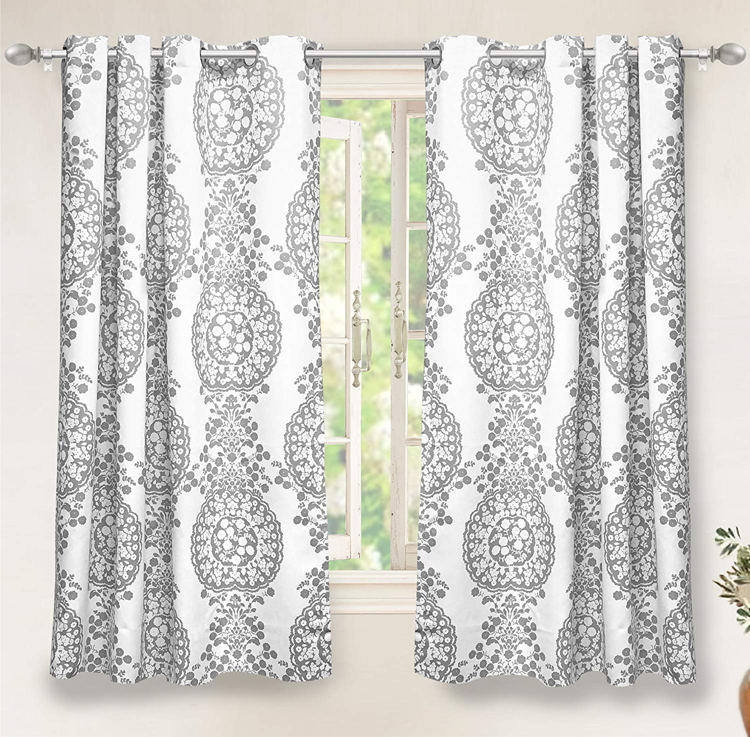 Gray Kitchen Curtains Curtains & Drapes