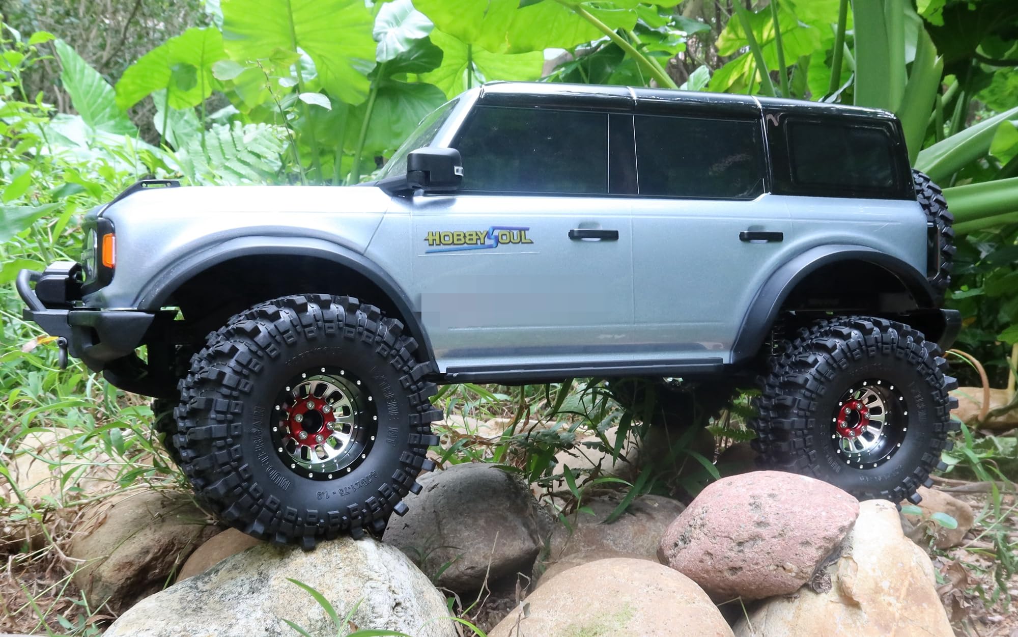 HOBBYSOUL 2.2インチ ラジコンホイール 4個 可変オフ　trx4 Amazon | HOBBYSOUL RC 調節可能 4 マイナス オフセット 1.9