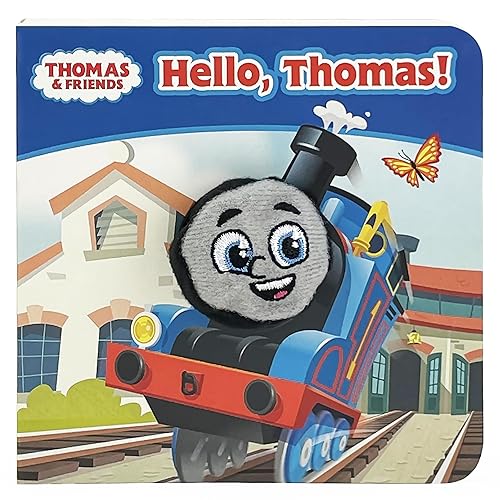 Hello, Thomas! Thomas the Tank Engine Children's Finger Puppet Board Book, Ages 1-4 (Thomas &amp; Friends)