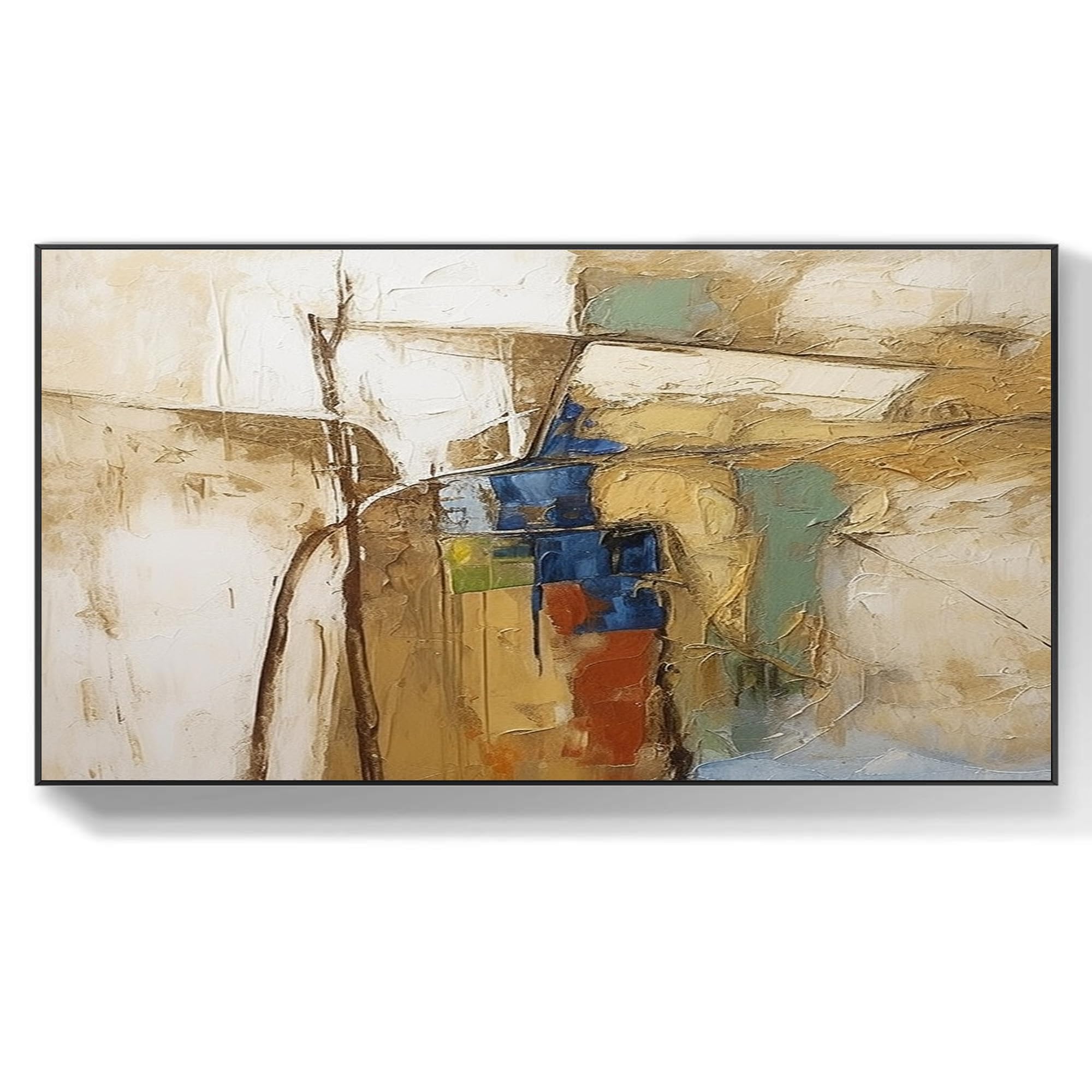 Amazon.com: Htleesia Original hand painted abstract oil painting