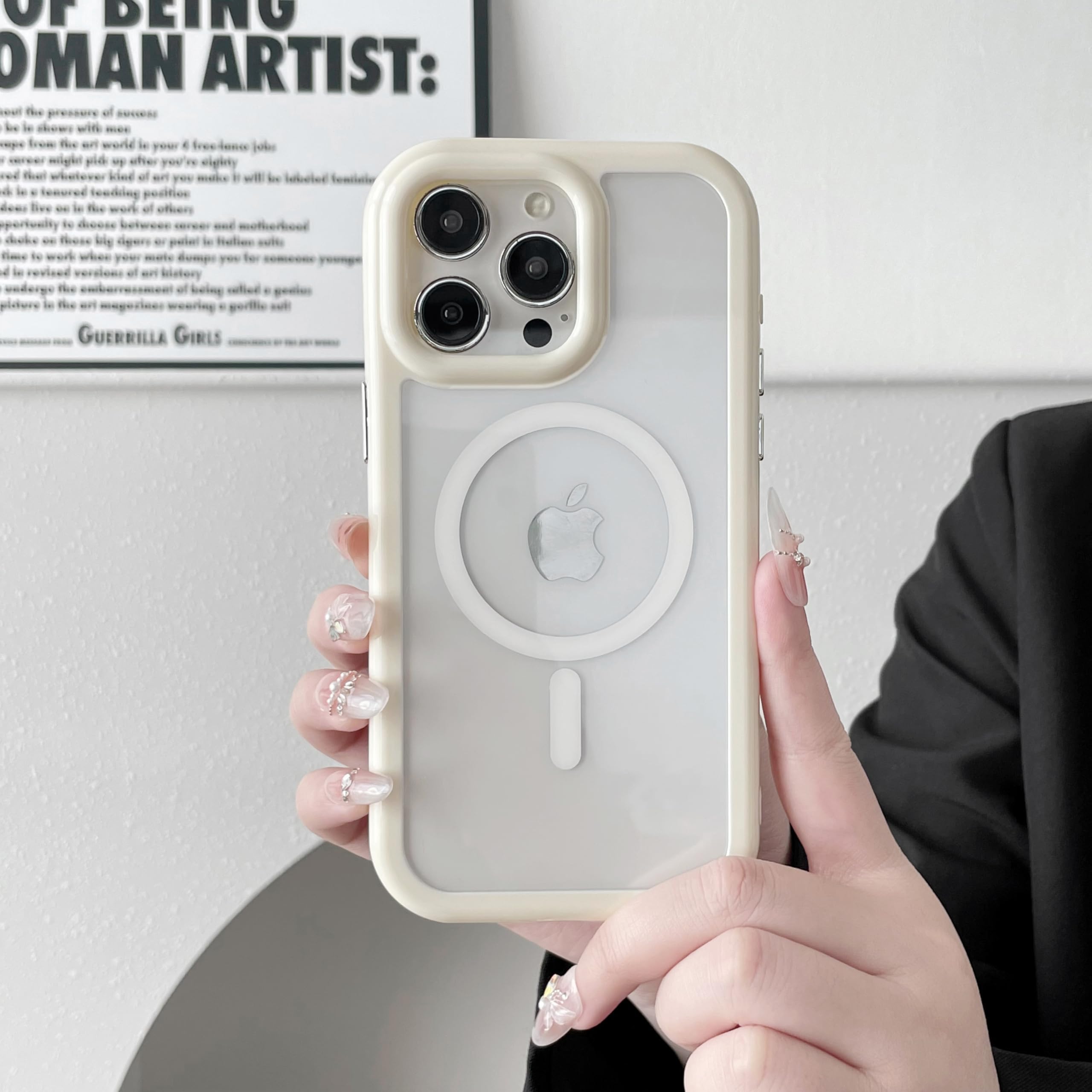 iPhone 14 Pro ケース クリア　ワイヤレス充電対応 Amazon.co.jp: iPhone 14 Pro ケース クリア 耐衝撃 Magsafe対応