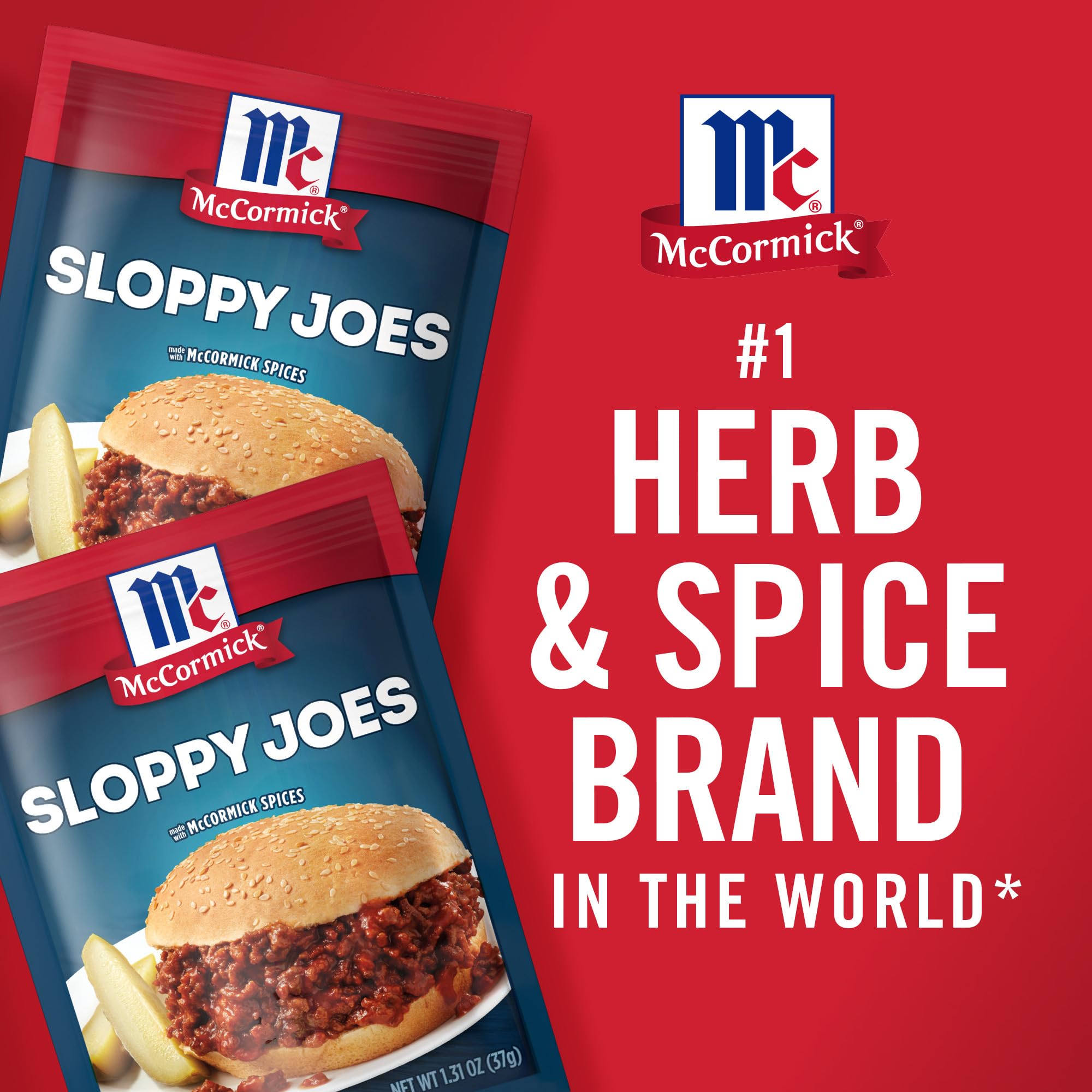 McCormick Sloppy Joe Mix, (1) 1.31 oz. packet