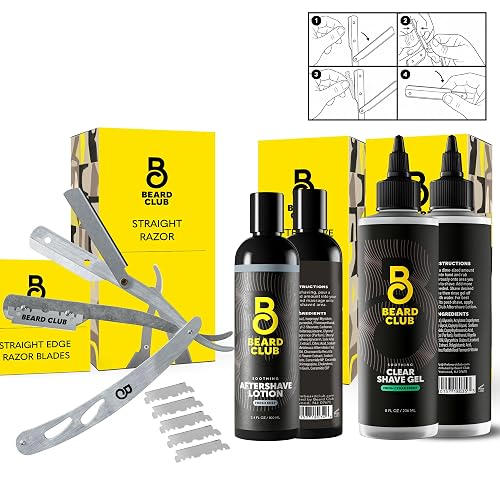 The Beard Club Straight Razor for Men